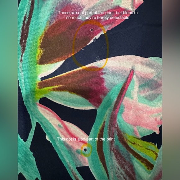 LULU’S Here and Luau Navy Multi Floral Swing Dress (w/tiny defect) Sz.S - Picture 14 of 14